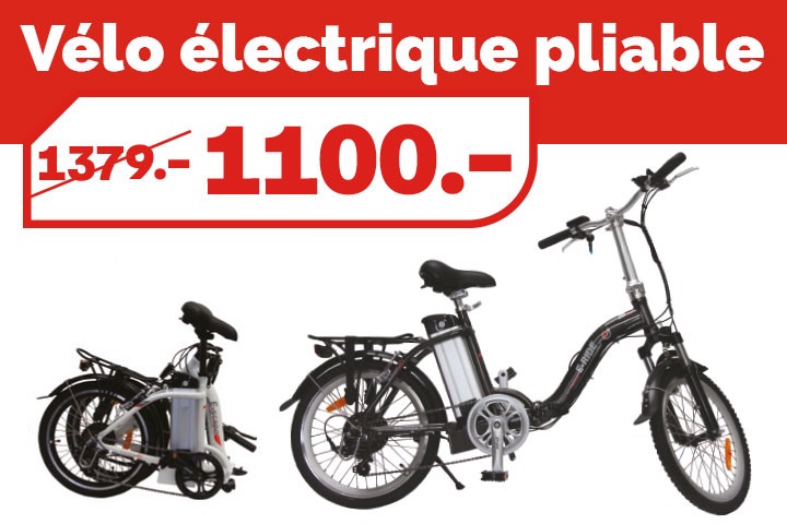 Action sur les vélos électriques
