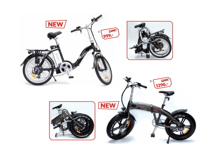Les nouveaux vélos électriques Bantam